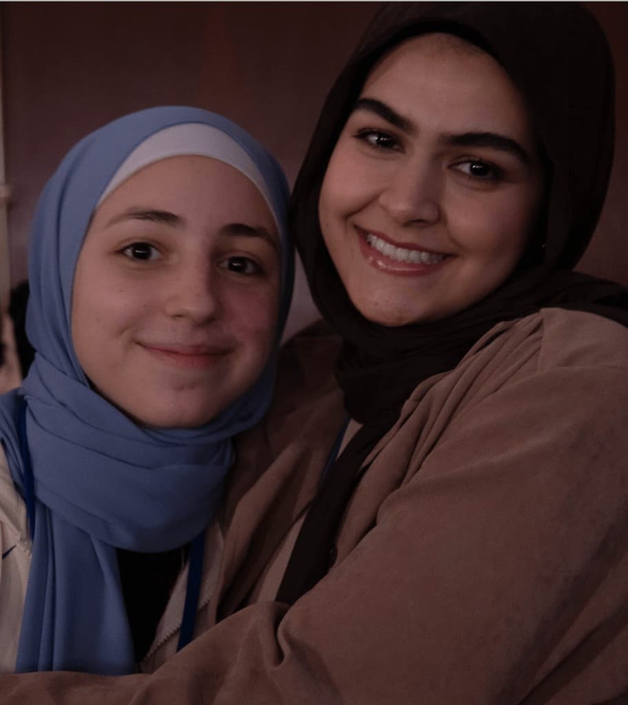 Community members smiling together